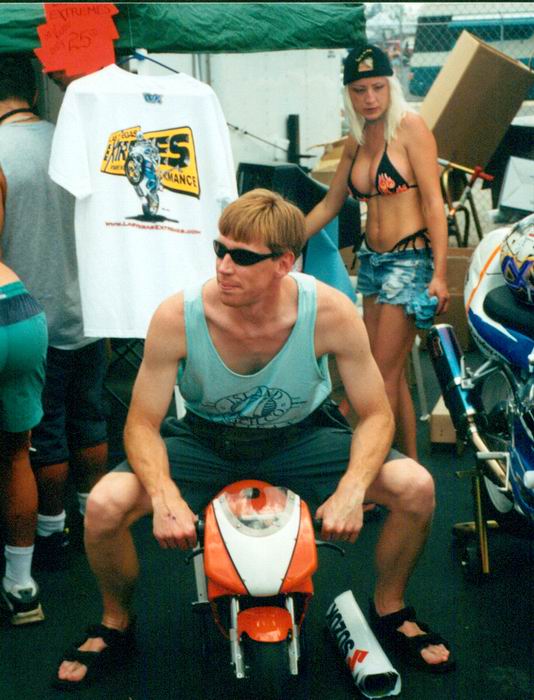 Greg at Loudon 2000